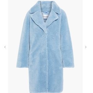 STAND STUDIO Camille Cocoon faux shearling coat